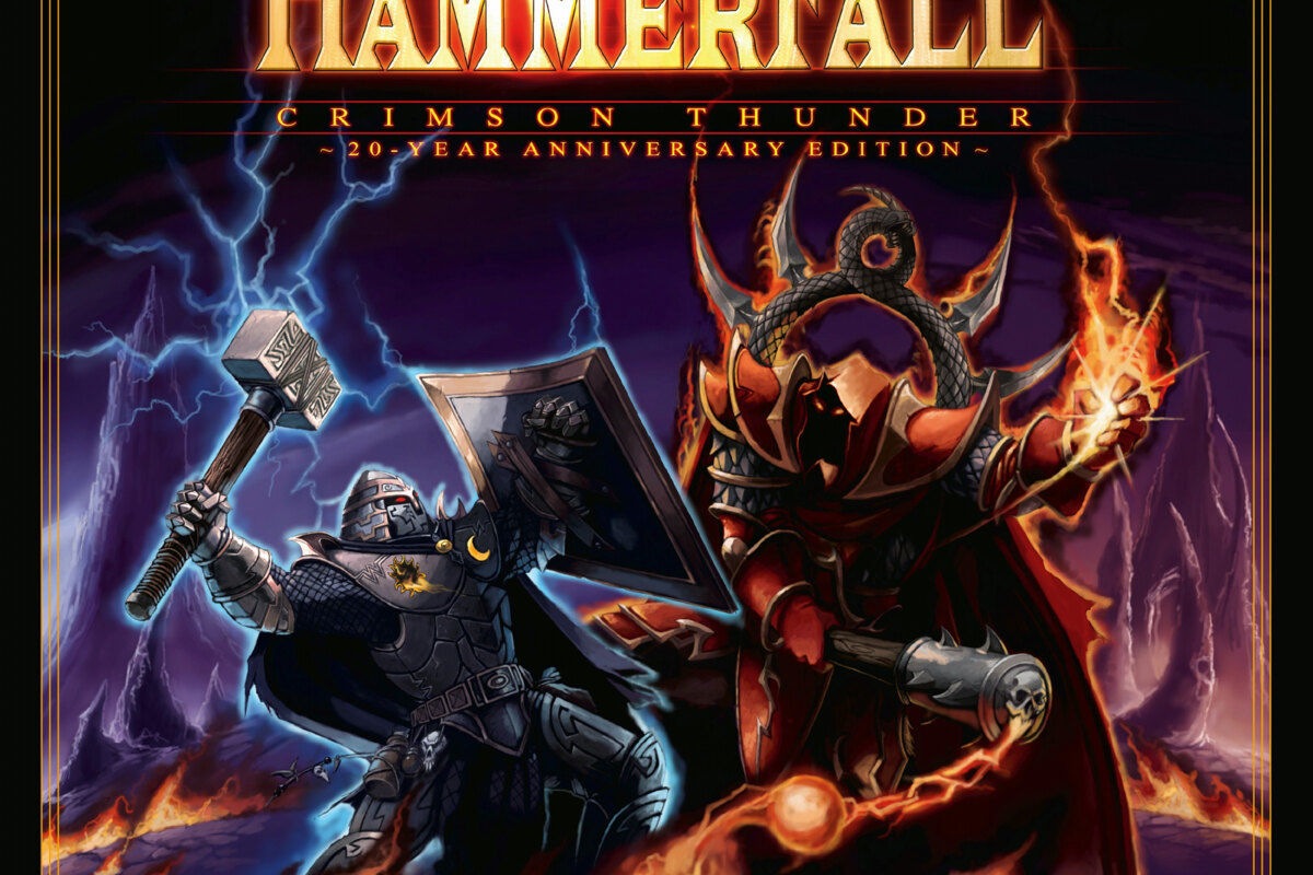 Hammerfall announce 20-year-anniversary edition of "Crimson Thunder"