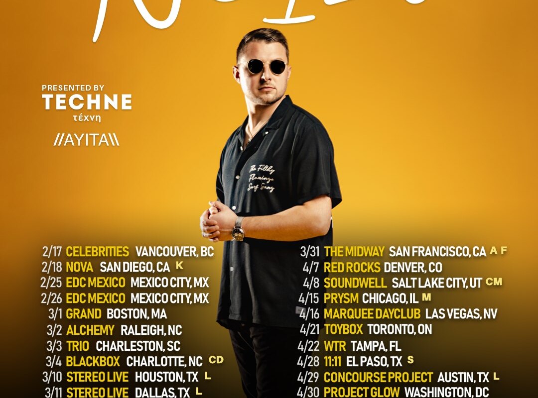 Noizu expands his 2023 Spring Tour + new single with Westend coming soon