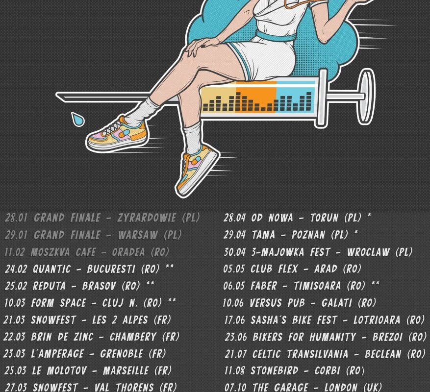 Dirty Shirt Shares Full Concert Video From Pol'and'Rock 2022 + European Tour Dates In Support Of New Album “Get Your Dose Now!”