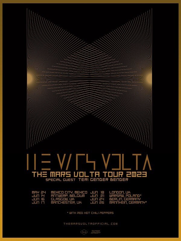 The Mars Volta Announce Run Of European Tour Dates With Support From Teri Gender Bender