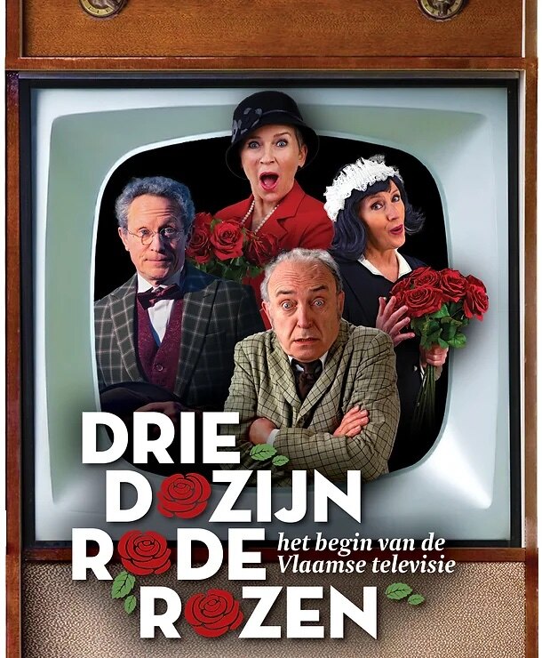 Witse-acteurs terug samen op de bühne in ‘Drie Dozijn Rode Rozen’