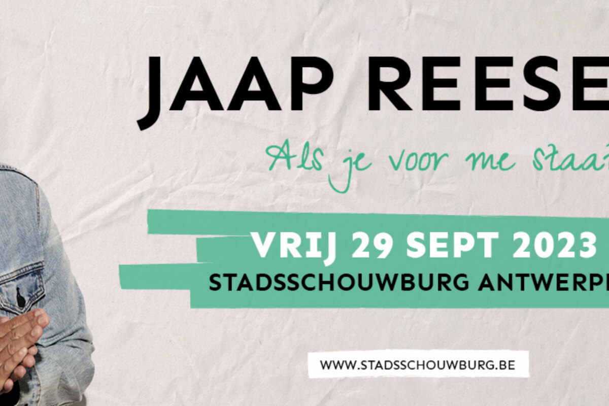 Jaap Reesema voor het eerst solo in Antwerpen