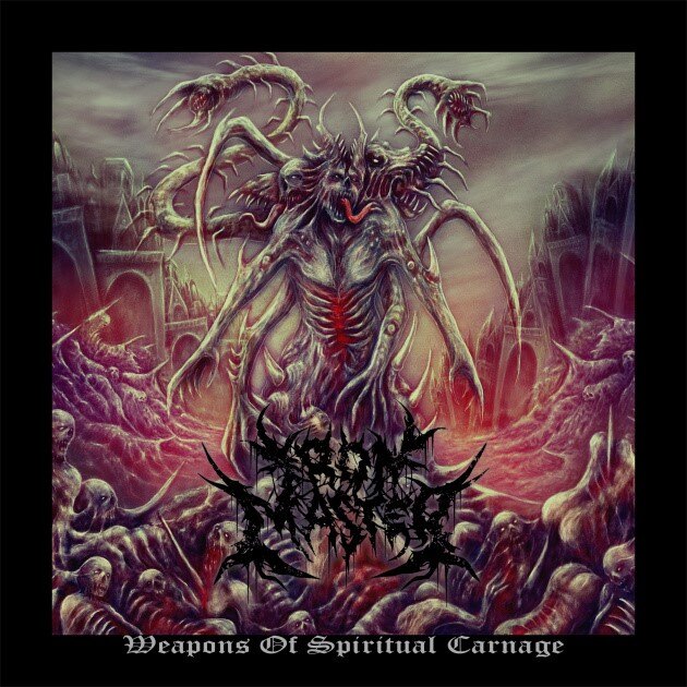 Ironmaster (feat. current and ex-members of DARK FUNERAL, SCAR SYMMETRY + more) share lyric video for new single "Monolithic Suppressor Engaged"!