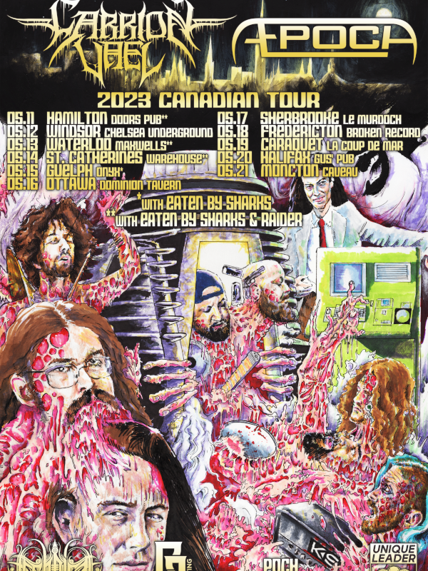 Carrion Vael And Aepoch Announce East Coast Canada Tour