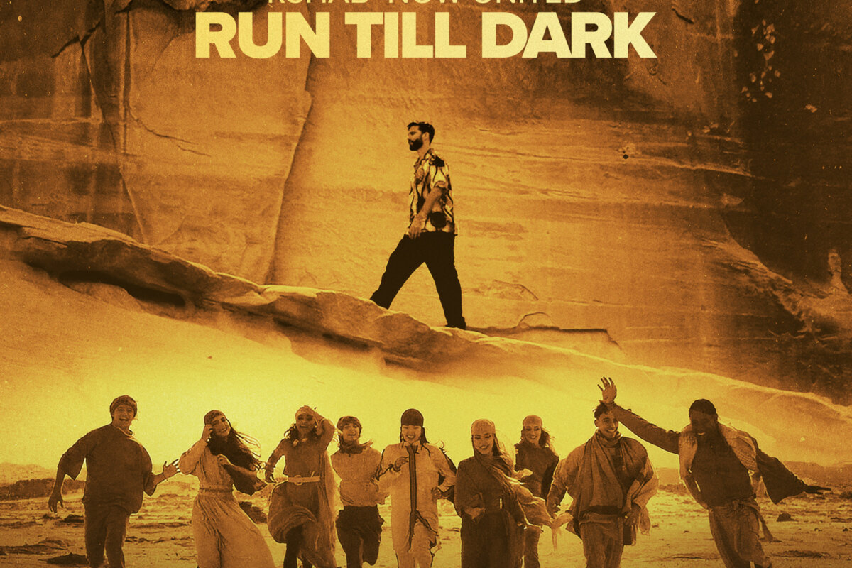 R3HAB and 18-member pop group Now United join forces on "Run Till Dark" (out now)