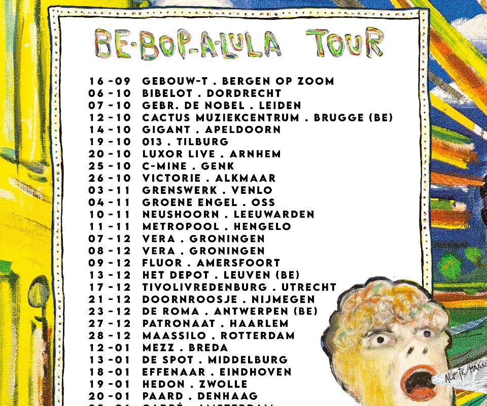 SPINVIS kondigt najaarstour aan!