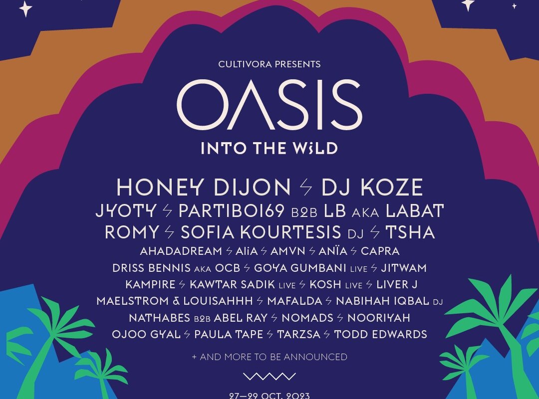 Oasis Into the Wild festival moves to the 'Hollywood of Morocco' with Honey Dijon, DJ Koze, Jyoty and more