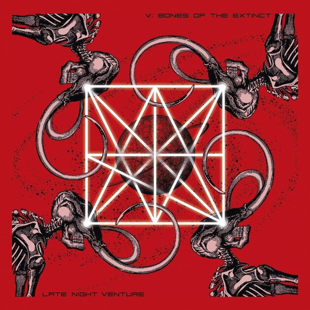 Danish Post metal quintet Late Night Venture  releases new album 'V: Bones Of The Extinct'