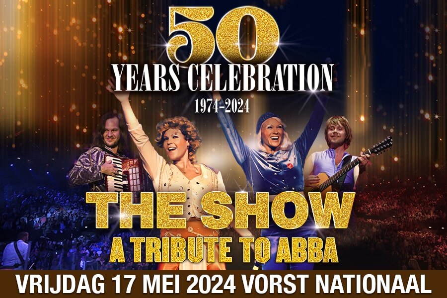 THE SHOW - A Tribute to ABBA op 17 mei 2024 in Vorst Nationaal