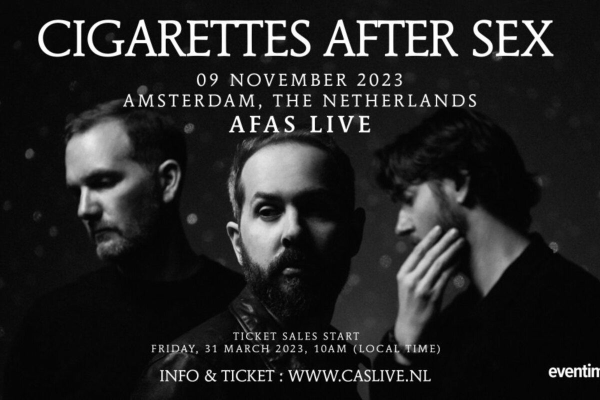 Cigarettes After Sex komt terug naar Amsterdam met grootste show ooit op Nederlandse bodem