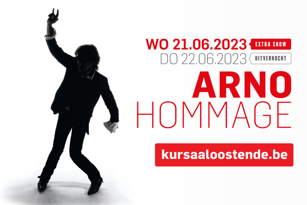 Tweede Arno Hommage concert in Kursaal Oostende