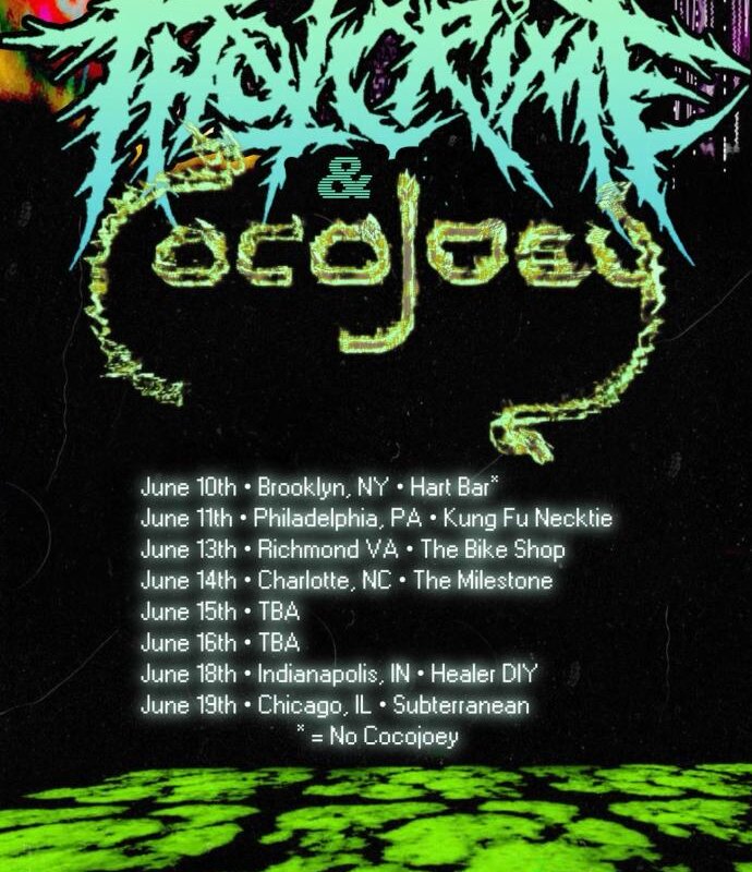 Thotcrime Announce East Coast and Mid West Tour
