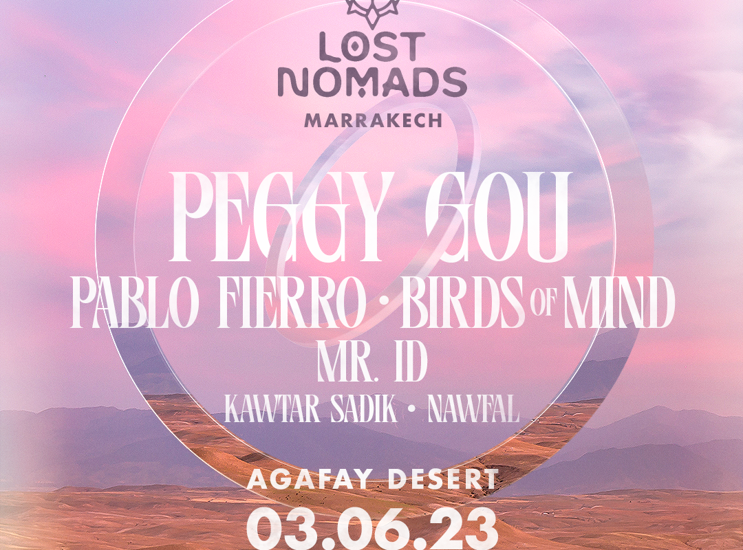 Pablo Fierro and Birds of Mind will join Peggy Gou at LOST NOMADS Agafay