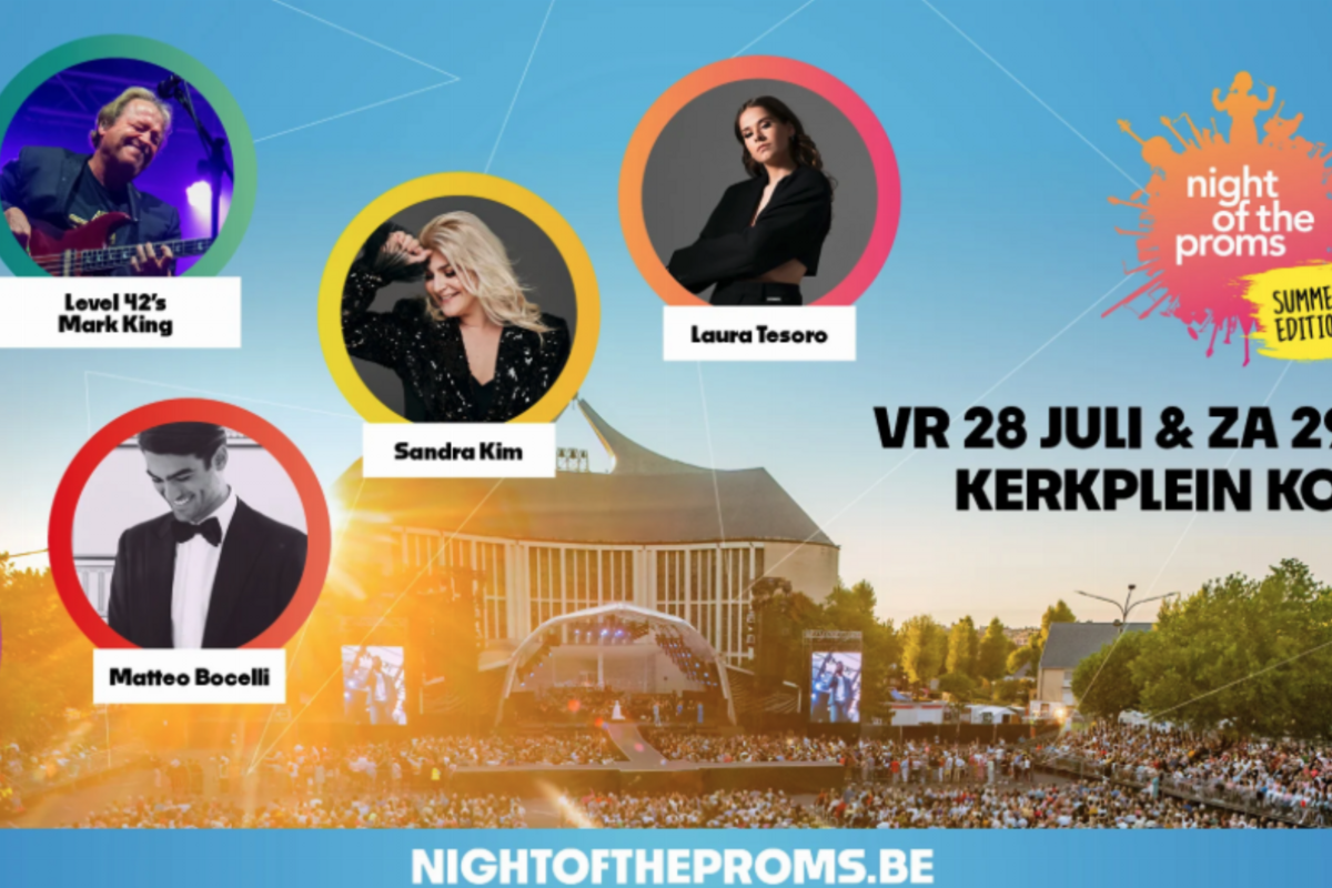 Verrassende naam én nieuwe presentator op zomerse Night of the Proms in Koksijde