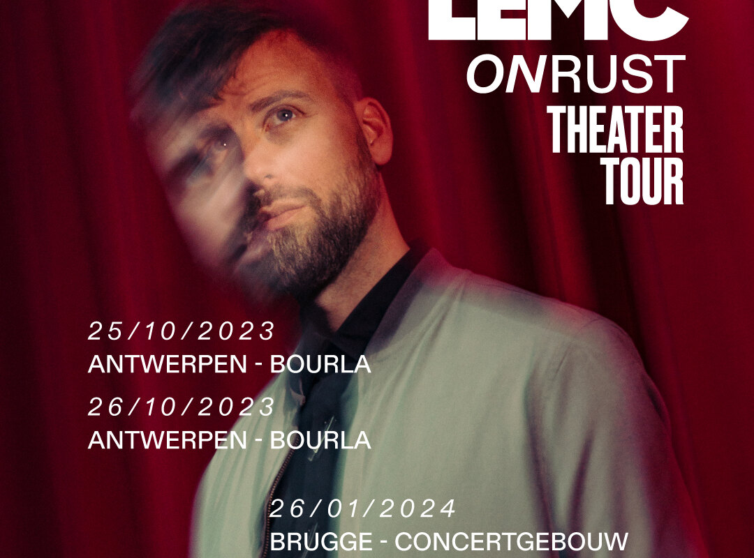 Tourist LeMC op theatertour met 'ONRUST'