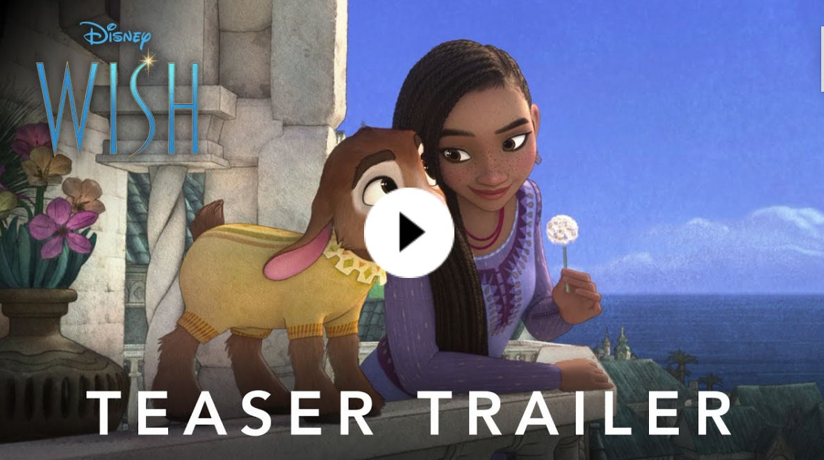 Ontdek de nieuwe trailer  voor "Wish" van Walt Disney Animation Studios