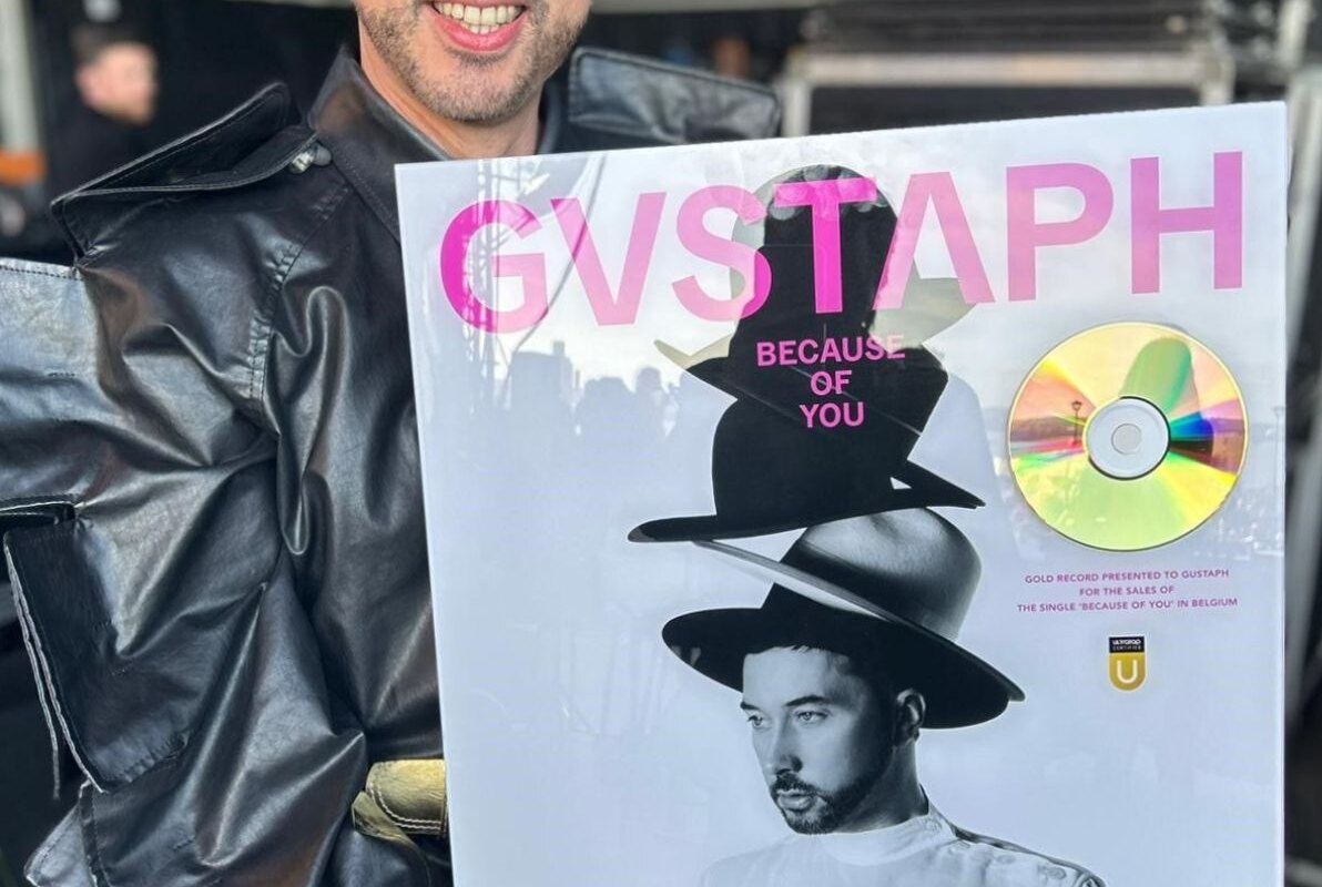 Gouden plaat voor Gustaph !