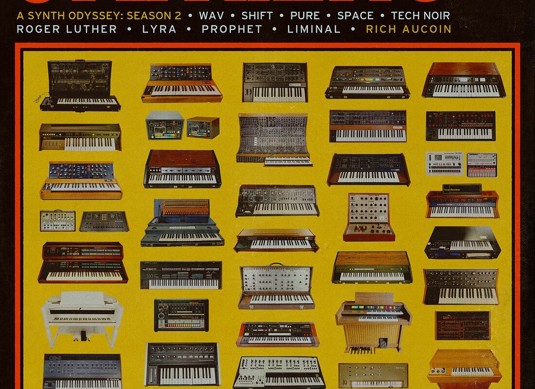 The Second Season in Rich Aucoin's Quadruple LP Series Exploring the History of Synthesizers