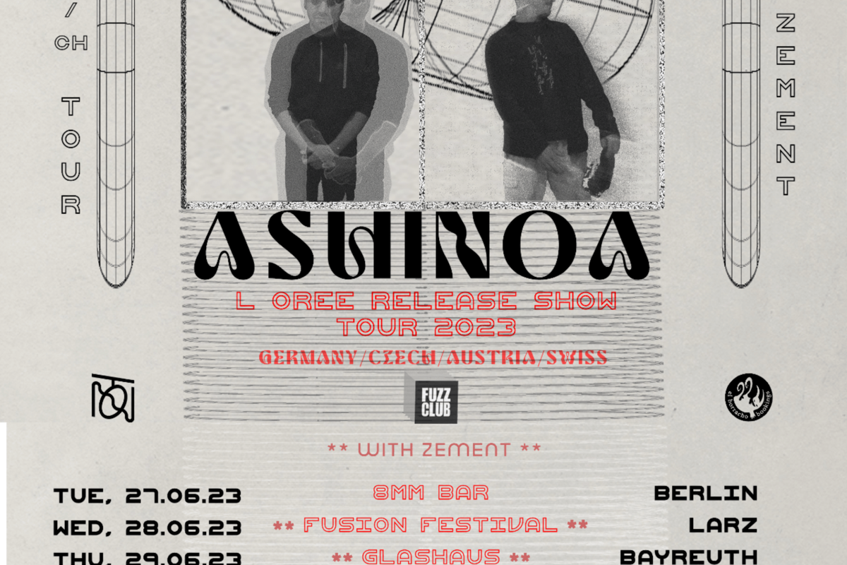 Psychedelic Electro-Krautrock Quintet ASHINOA Shares Stellar Frequencies Sessions Video. European Tour Dates Announced