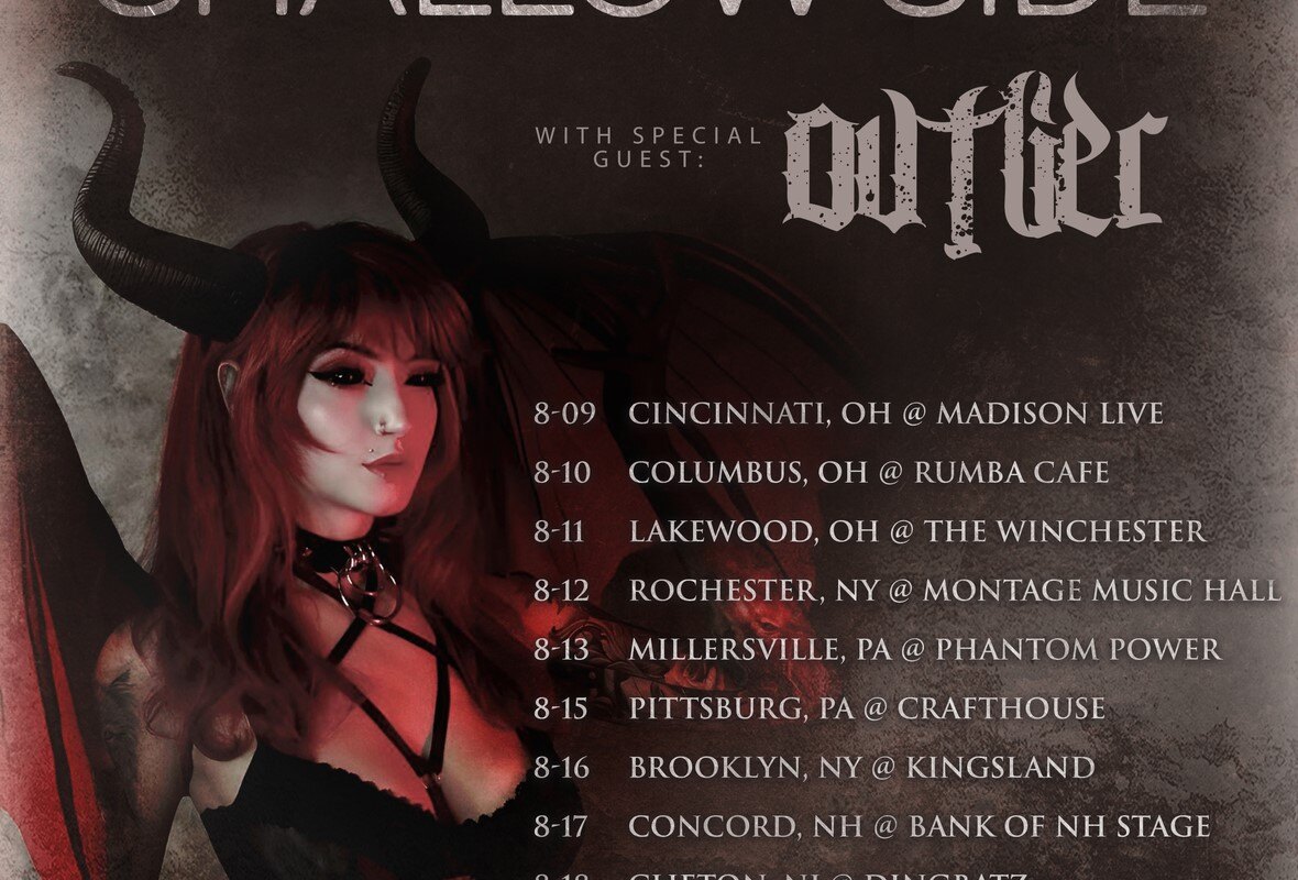 Ovtlier Announces Summer Tour Dates with Any Given Sin and Shallow Side!