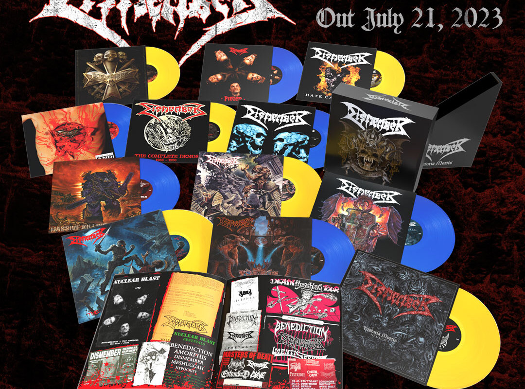 Dismember Release Limited 'Historia Mortis' 12 LP Box Set Feat. All 8 Studio Albums, 2 EPs + Assorted Demos And Rarities