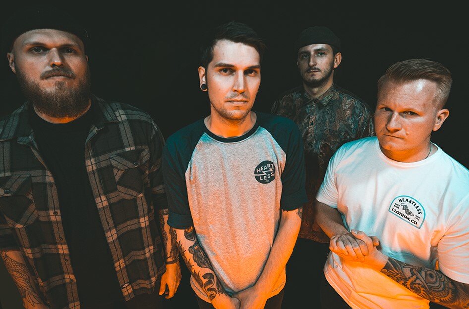 Belgian hardcore group Walls release new EP and new video for 'Visions'