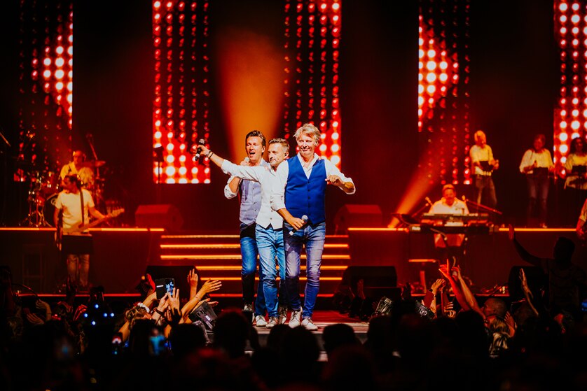 7 finalisten strijden tijdens eerste Schlagerfestival Zomereditie-talentenjacht op donderdag 15 juni 2023 voor de overwinning