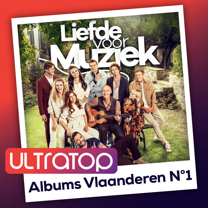 'Liefde Voor Muziek' op #1 in de Vlaamse Ultratop album hitlijst