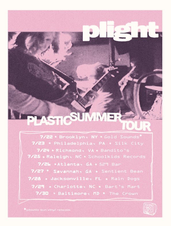 Brooklyn, NY Indie Rock 4-Piece PLIGHT Announce Summer Tour Dates In Support Of Debut LP 'Plastic Sun', Out Now