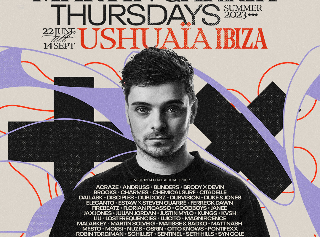 Martin Garrix returns to Ushuaïa Ibiza with global DJ stars and next-gen talent