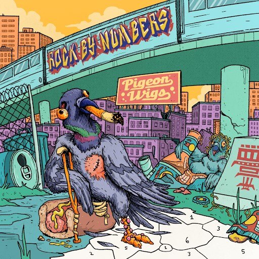 Pigeon Wigs— "Radiation Blues” Out Now  || ‘Rock By Numbers’ Mini-Album coming 7 July
