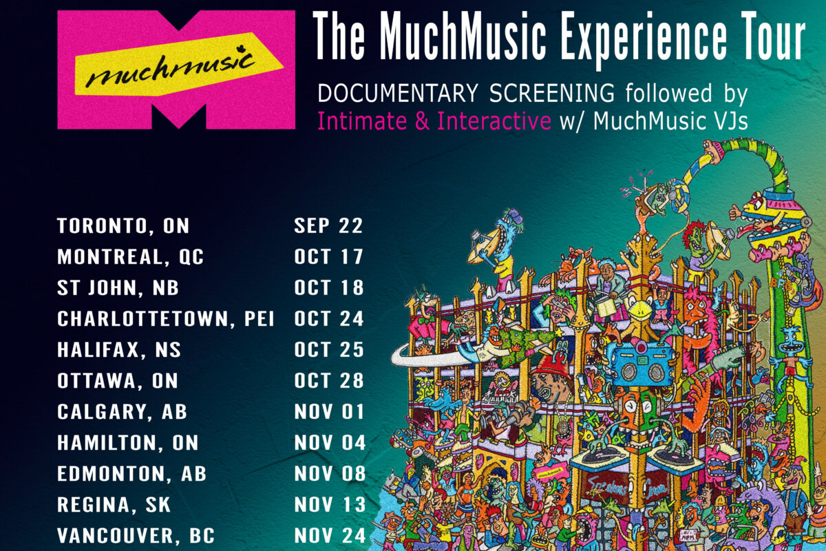 The MuchMusic Experience To Tour Canada In 13 Cities For One Night Only Events
