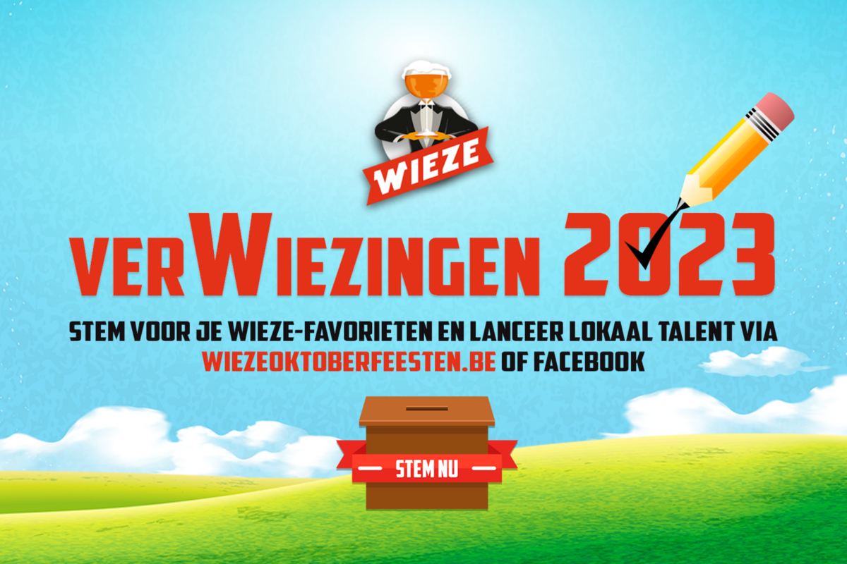 'verWiezingen 2023' bepalen wie zingt op de Wieze Oktoberfeesten 2023