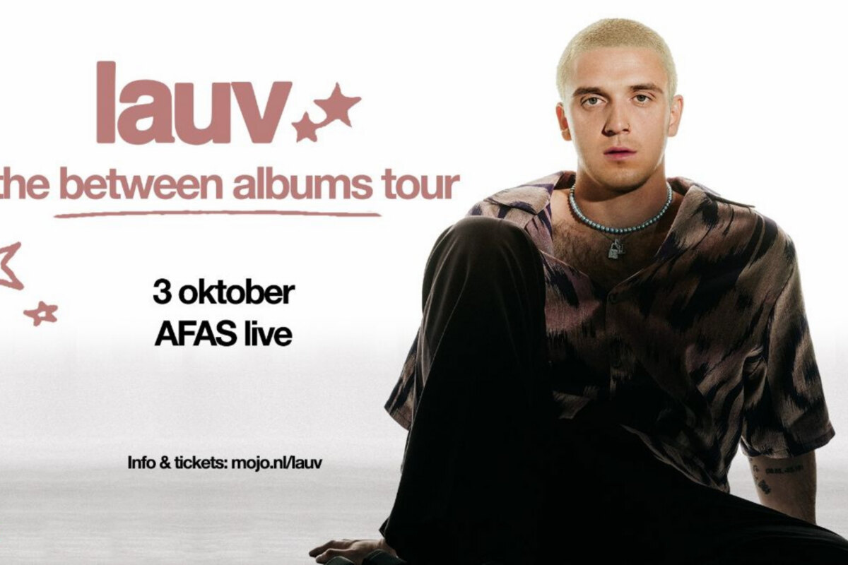 Lauve komt met zijn 'The Between Albums Tour' naar AFAS Live op dinsdag 03 oktober