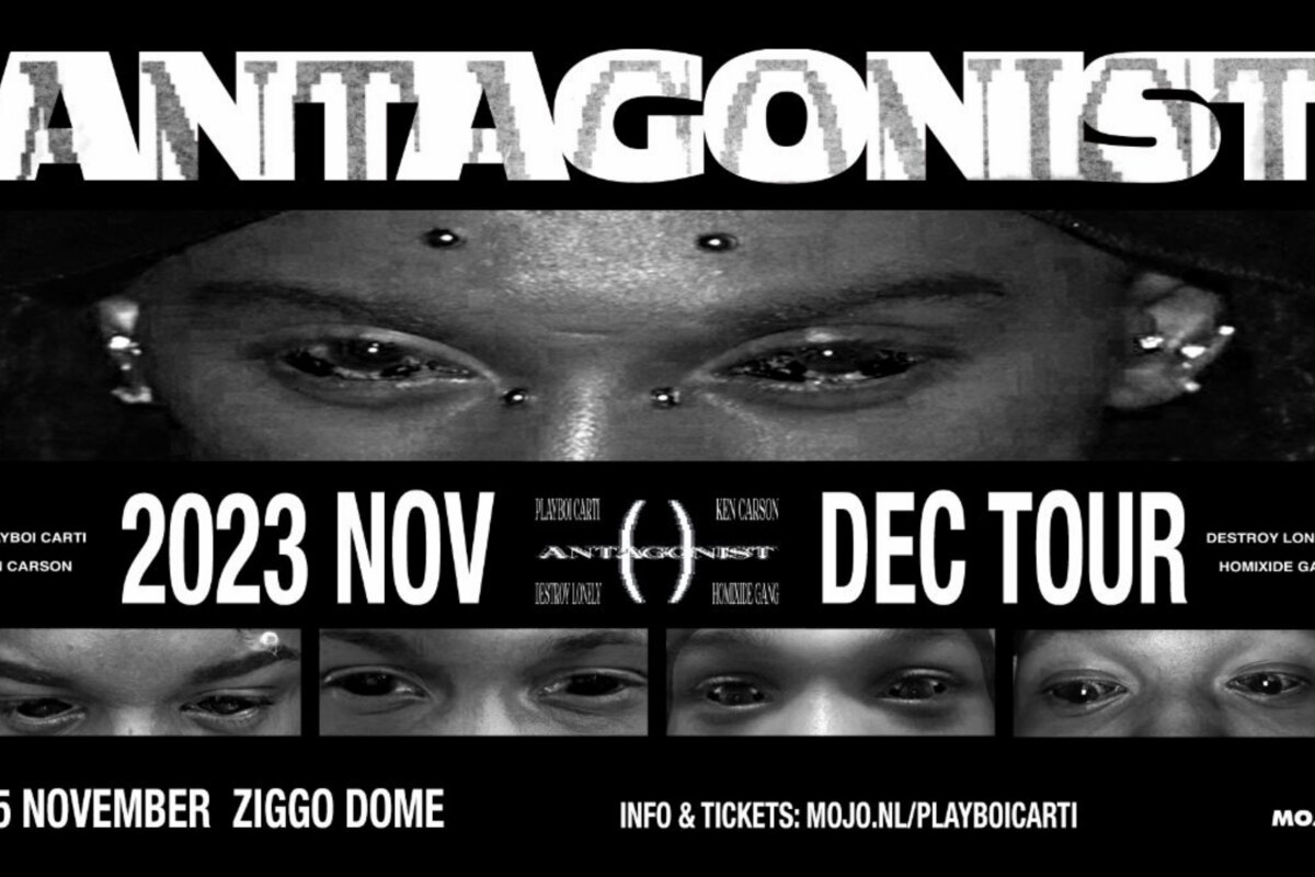 Playboi Carti brengt de 'Antagonist Tour' naar Ziggo Dome op zaterdag 25 november