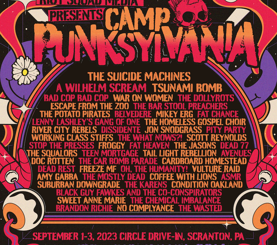 Camp Punksylvania Music & camping Festival Releases Limited Number of VIP Weekend Passes After Selling Out in May