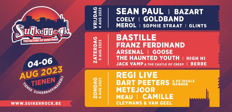 Suikerrock: Nog 9 dagen!