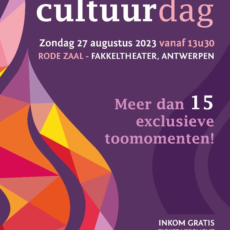 Fakkeltheater organiseert een eigen cultuurmarkt, onder de noemer: "cultuurdag Fakkeltheater"