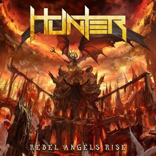 Metalband Hunter releases lyric video for "Rebel Angels Rise"