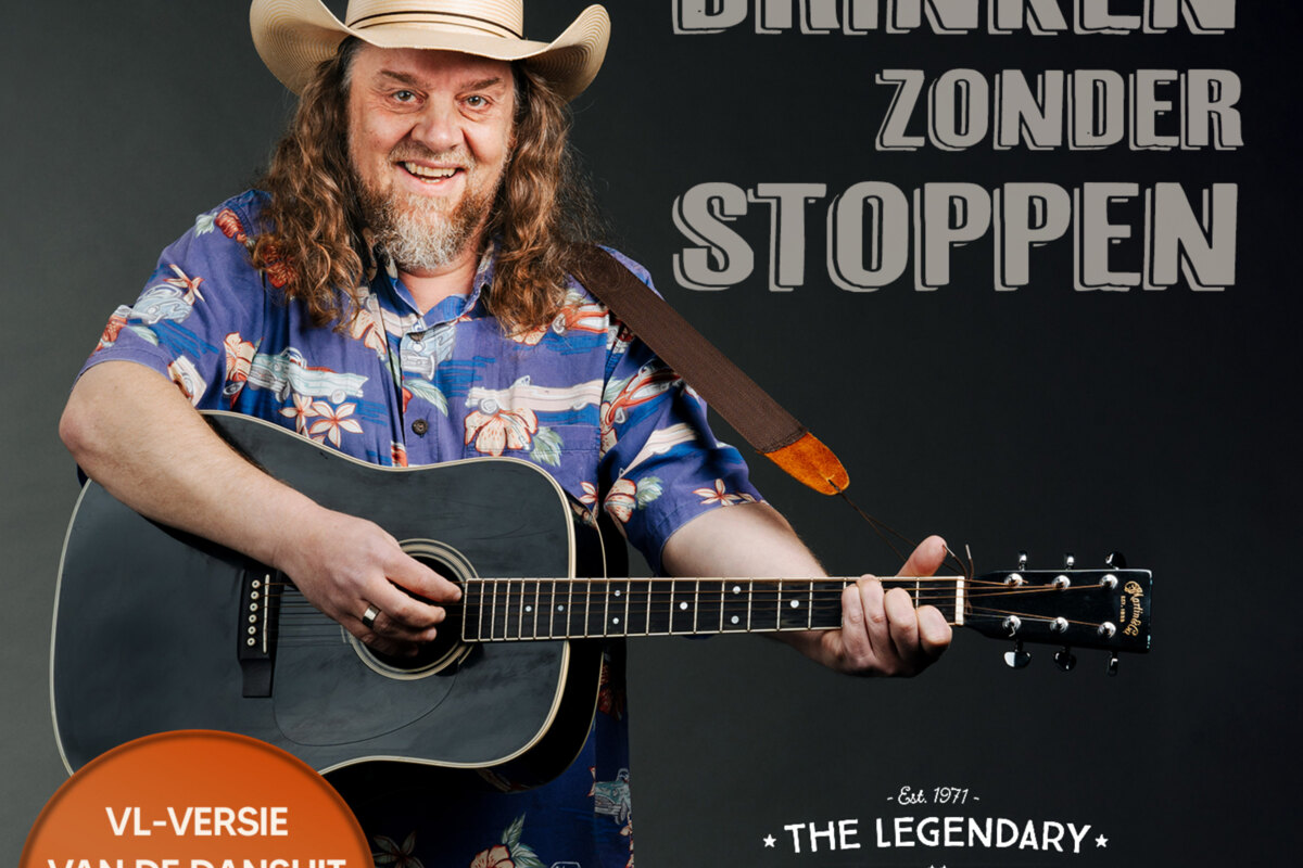 Stand-up comedian Johnny Trash zoekt figuranten-vrijwilligers voor zijn ‘Drinken Zonder Stoppen’-videoclip