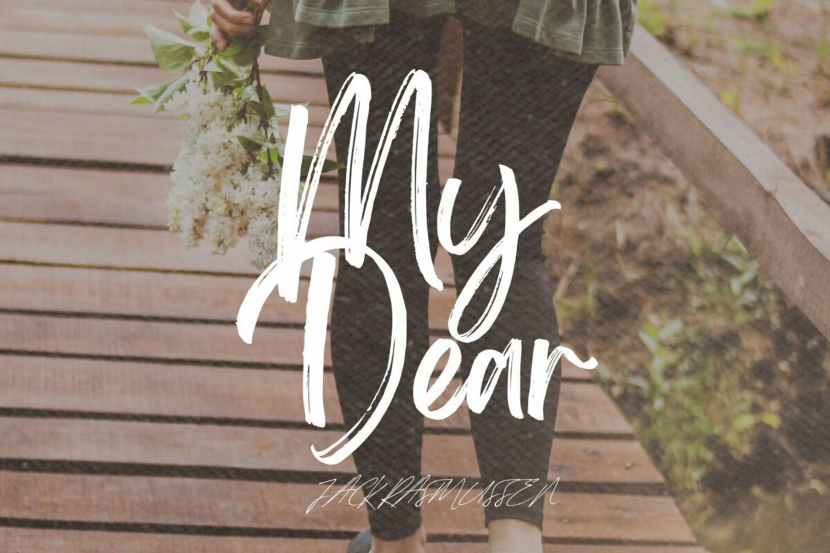 songwriter ack Rasmussen with the tender single release of  ‘My Dear’ 
