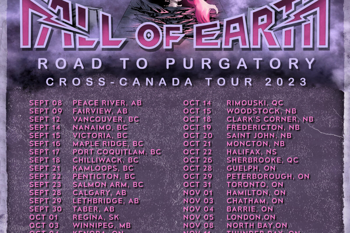 Fall Of Earth Announces "Road To Purgatory" Coast To Coast Canada Tour In Support of New Album “From the Ashes”