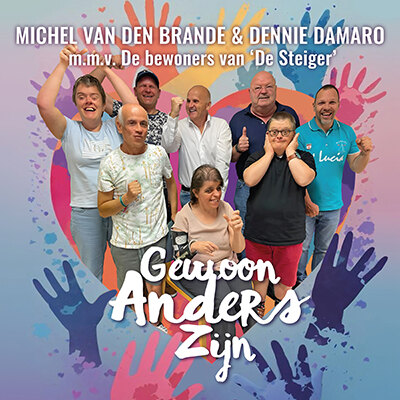 Michel Van den Brande & Dennie Damaro lanceren single Gewoon Anders Zijn