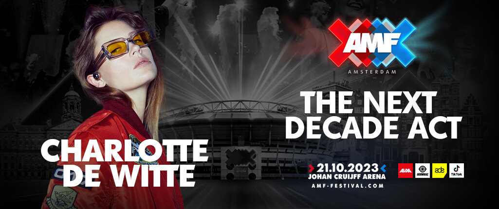 Charlotte De Witte ook op line up AMF 2023 tijdens Amsterdam Dance Event