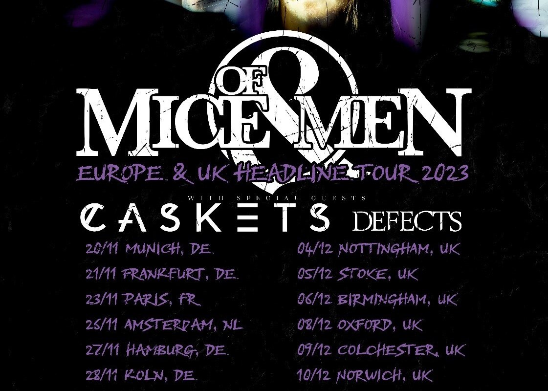 Of Mice & Men Announce UK & EU Headline Tour For Winter 2023