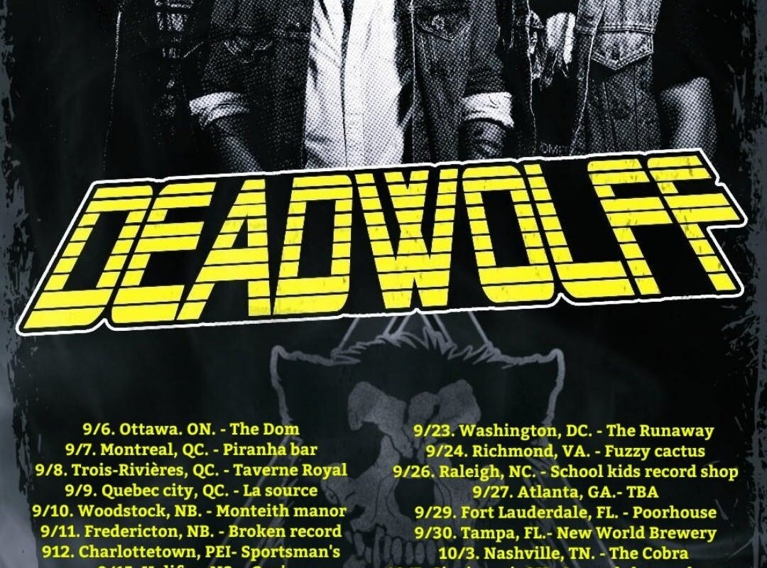 Deadwolff Kicks Off "Heavy Rock N' Roll Tour Pt. 2" (CAN/ USA) In Support of Debut Album Out Now!