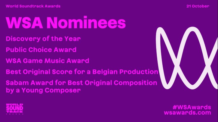 Film Fest Gent kondigt tweede golf nominaties aan voor de World Soundtrack Awards 2023