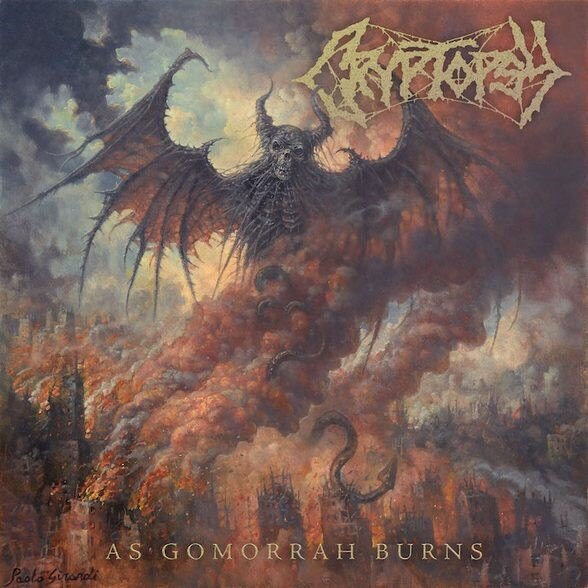 Cryptopsy have unleashed their massively-anticipated, catastrophic new album, As Gomorrah Burns, today with Nuclear Blast Records