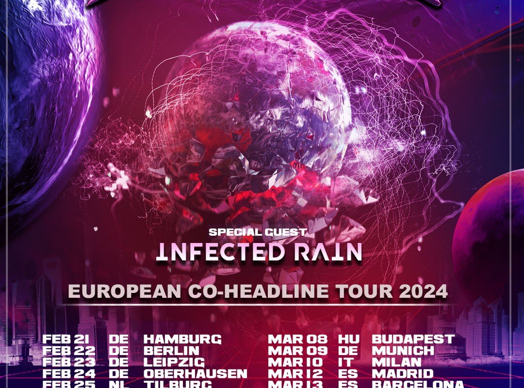 Amaranthe Announce Co-Headline Tour With DRAGONFORCE For Spring 2024