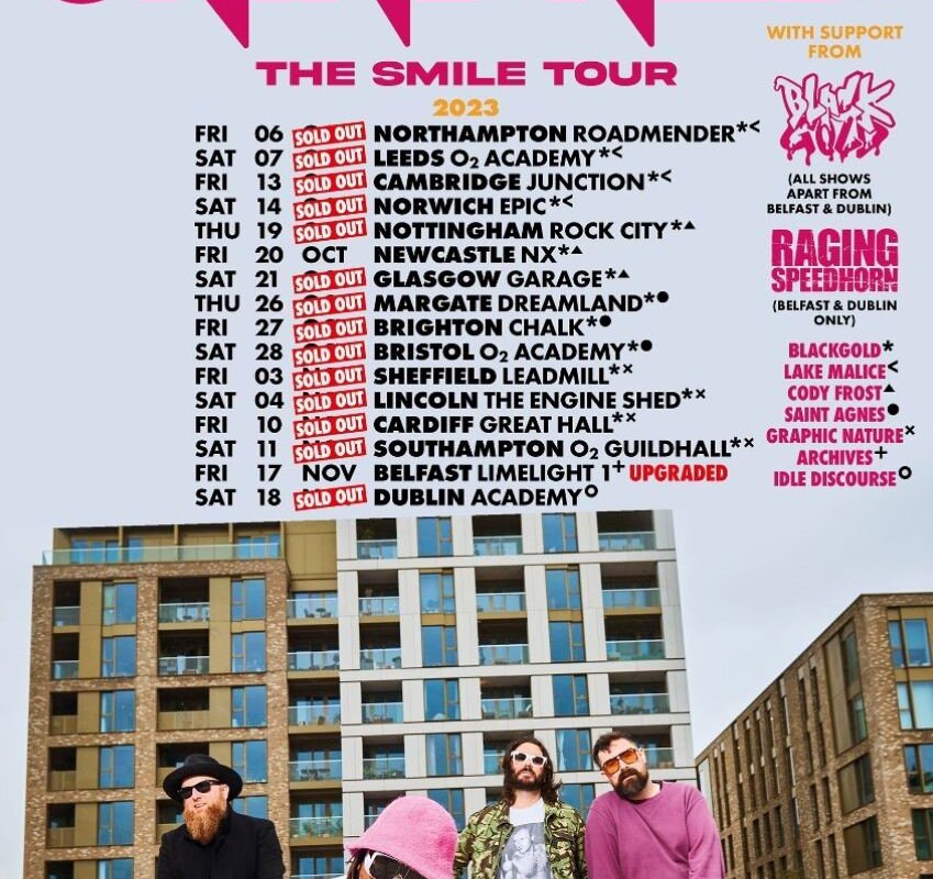 Skindred announce headline tour opening acts
